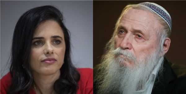 שנה אחרי: שקד תיפגש לראשונה עם הרב דרוקמן