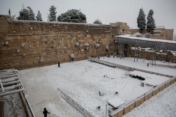 סופ"ש סוער • השלג מגיע לירושלים: כל הפרטים