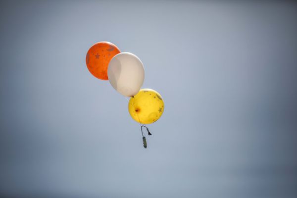 צרור בלוני נפץ נחת בנתיבות