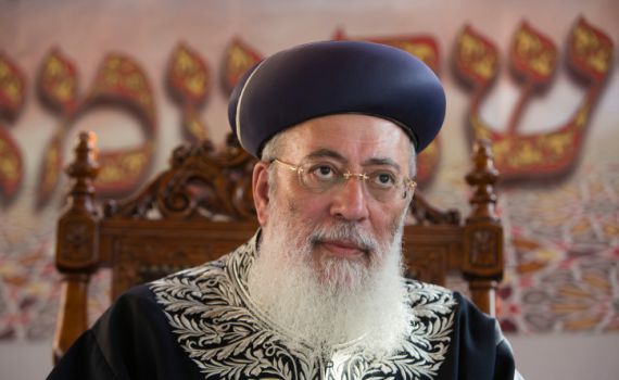 בהלת הקורונה: הרב שלמה עמאר ישהה בבידוד שבועיים