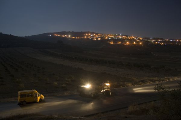 חשד לנסיון פיגוע דריסה ליד בית אל; המחבל נורה