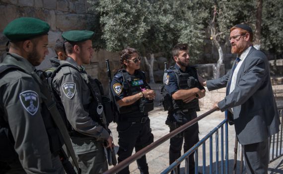 המשטרה תוקפת: יהודה גליק הוא פרובוקטור