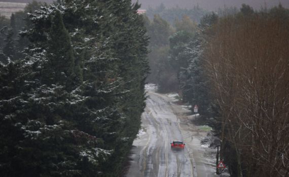 שלג בהרי המרכז ובירושלים; הקור ימשך: תחזית מזג אוויר