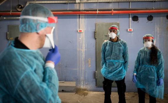 חולה קורונה מספר 57: הסתובב בעיר רחובות