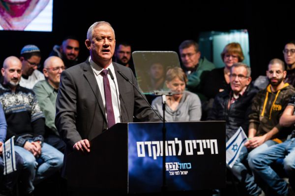 יו"ר כחול לבן תוקף בחריפות את דיל בן גביר נתניהו