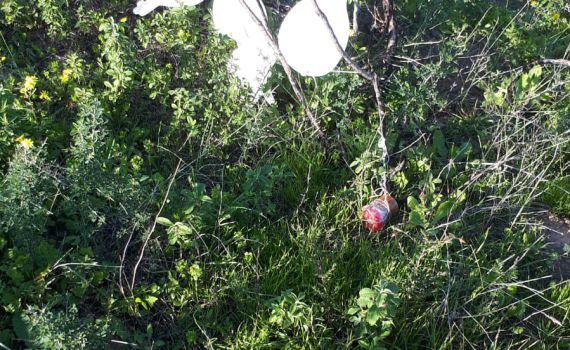 בלוני תבערה אותרו במועצה אזורית חוף אשקלון