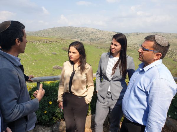 ימינה מתחברים לפריפריה: חברי הרשימה סיירו בגליל