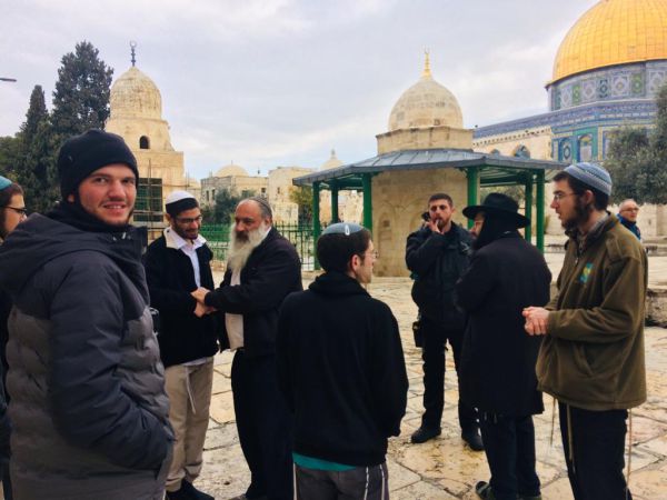 לאחר סערת גליק: עשרות יהודים עלו אל הר הבית