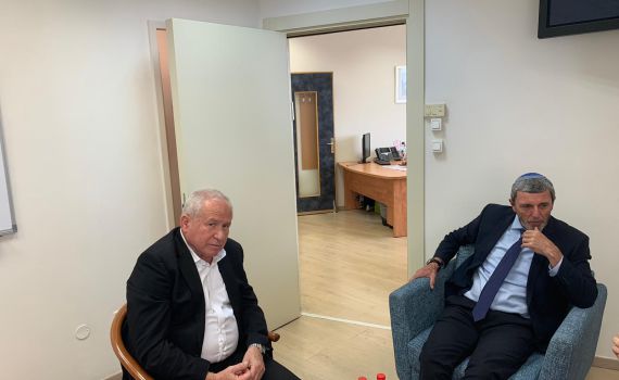 הרב רפי: "ביטחון מערכת החינוך בעוטף – ערך עליון"