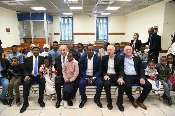 ראש הממשלה נפגש עם העולים החדשים מאתיופיה
