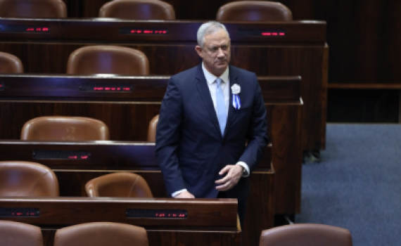 דרמה בכנסת | הולכים לאחדות: בני גנץ יו"ר הכנסת