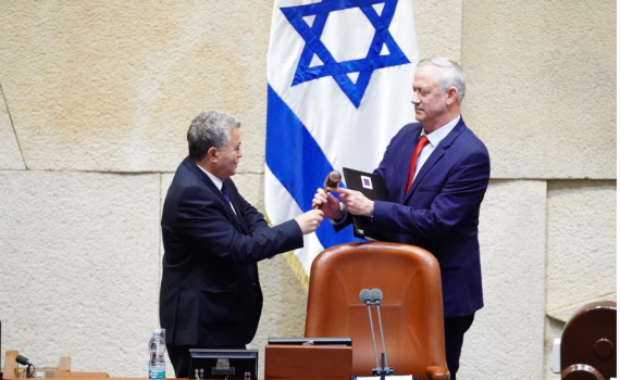 גנץ מונה ליו"ר הכנסת: "נקים ממשלת חירום"