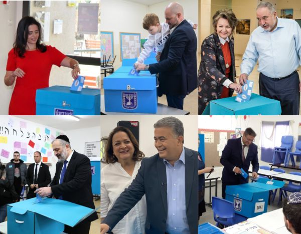 הח"כים יוצאים להצביע: כל העדכונים מכל הקלפיות