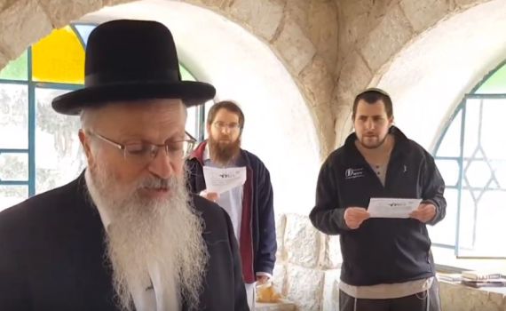 תפילת הרבים של החמ"ד לעצירת מגיפת הקורונה. צפו