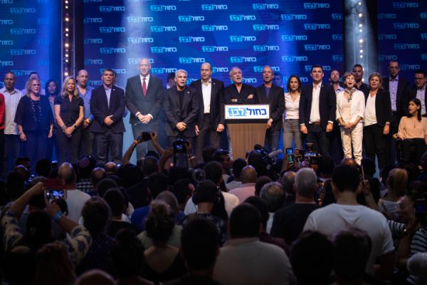 מי הולך עם גנץ ומי נשאר עם לפיד ויעלון? כל השמות