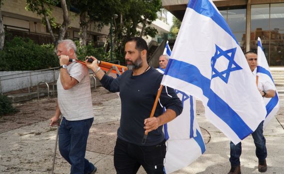 נכי צה"ל מחו נגד הקמת ממשלת מיעוט