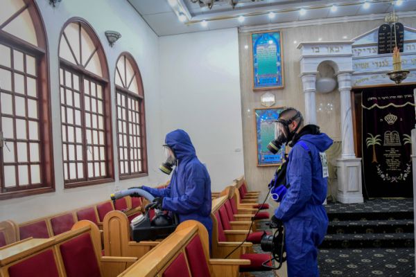 תפילה לאומרה בעת פרידה מבית הכנסת ולרגל הקורונה