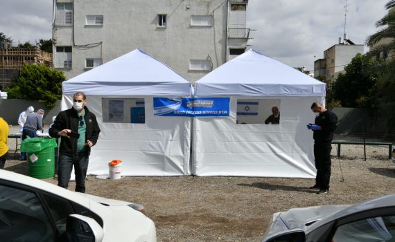 צפו: כך נראית ההצבעה בקלפיות הקורונה