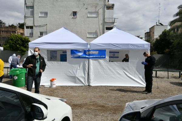 צפו: כך נראית ההצבעה בקלפיות הקורונה