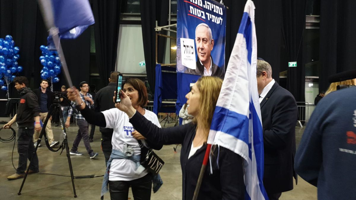 צפו: כך הגיבו במטה הליכוד לתוצאות המדגמים