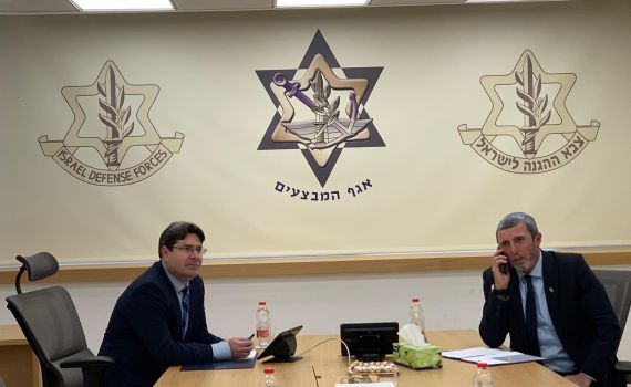 כך נראית ישיבת הממשלה בצל הקורונה