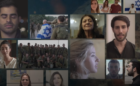 מרגש: אמני ישראל שרים יחד "אין לי ארץ אחרת". צפו