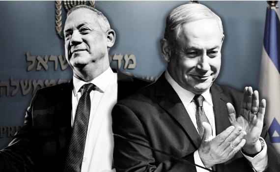 גנץ לנתניהו: עד שאתה יוצא מהבונקר, זה בשביל לשקר?