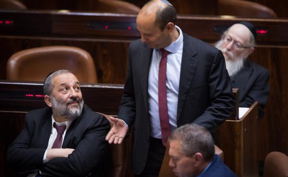 אכזבה בימינה: "ציפינו שהחרדים לא יכנסו בלעדינו"