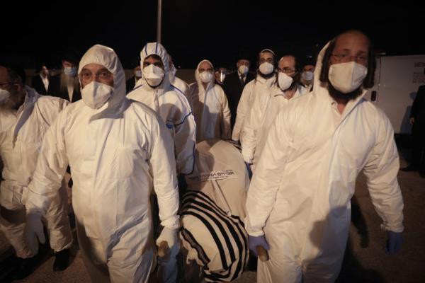 אבי תרומות הכליה, הרב ישעיהו הבר, הובא למנוחות