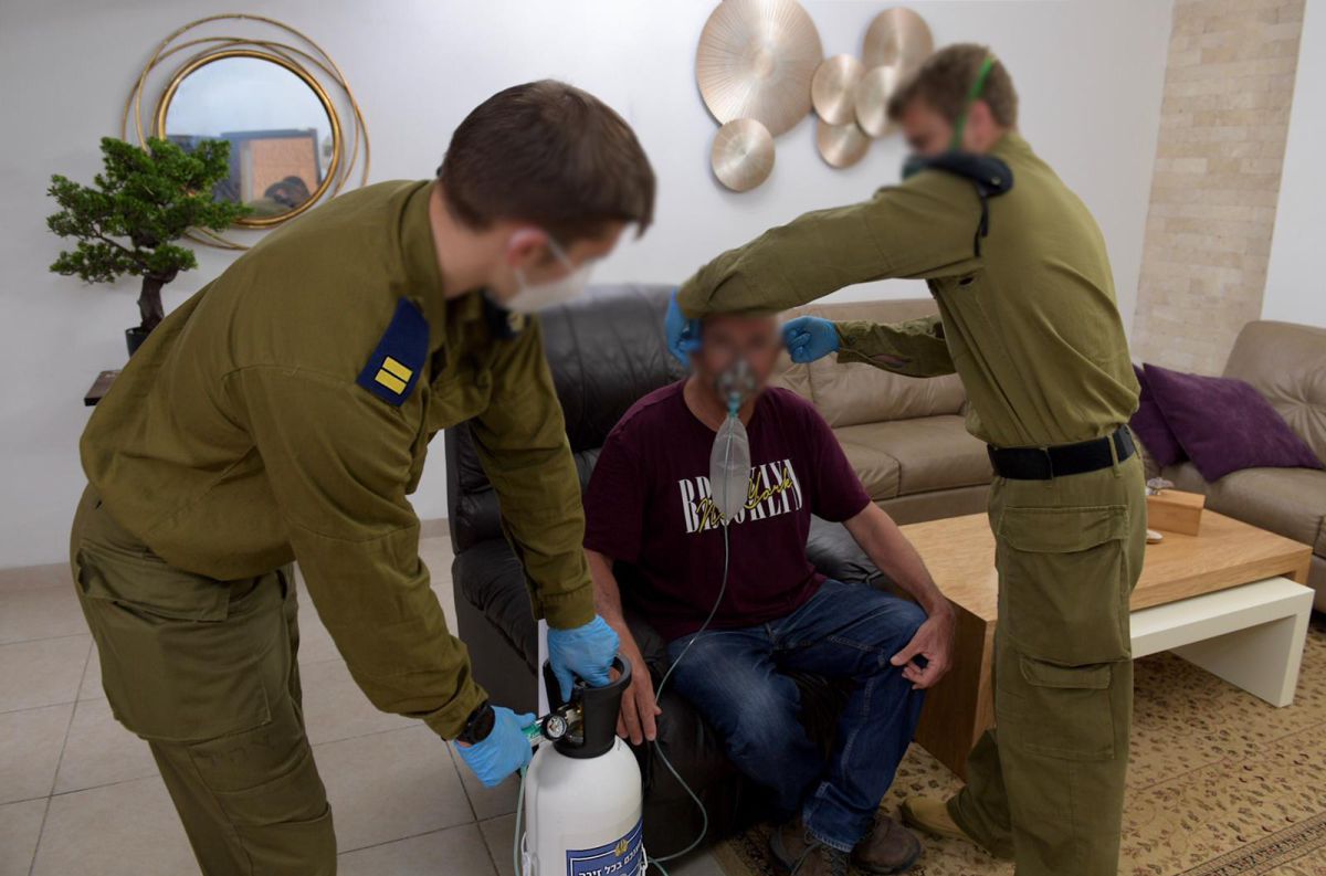 שייטת 13 פיתחו חמצן רפואי בבלון צלילה