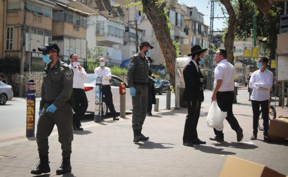 בני ברק תחת סגר מוחלט: כך זה נראה • גלריית ענק
