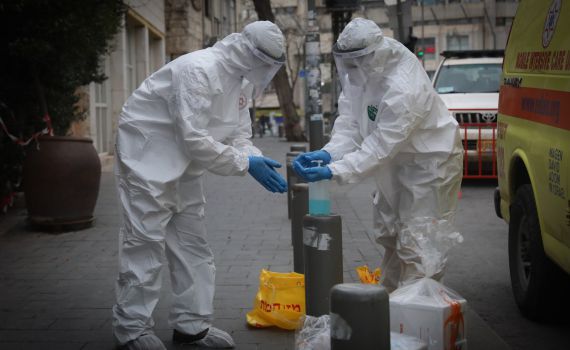 במהלך השבת: 1,360 נדבקי קורונה, זינוק במונשמים