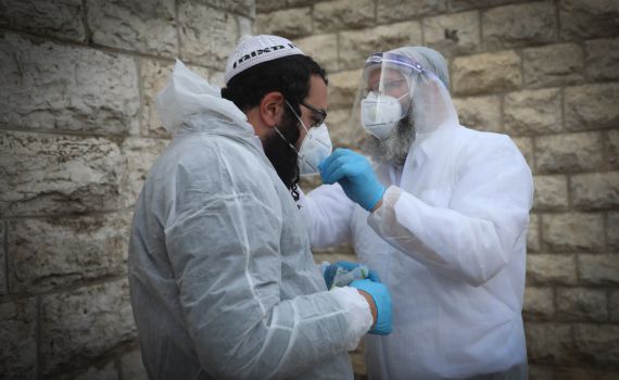 עדכון קורונה: 552 חולים אובחנו הבוקר, 3 נפטרו