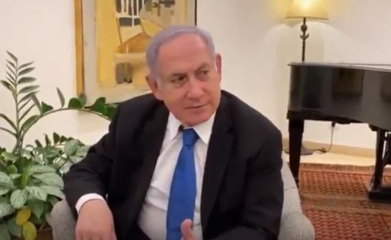 נתניהו שוחח עם בעל דוכן הפלאפל שכבש את הרשת