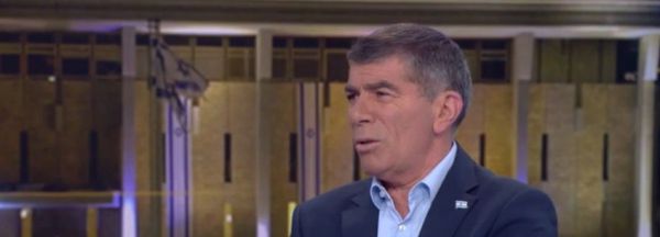 אשכנזי על החלת ריבונות: "להיות עם רגל על הברקס"