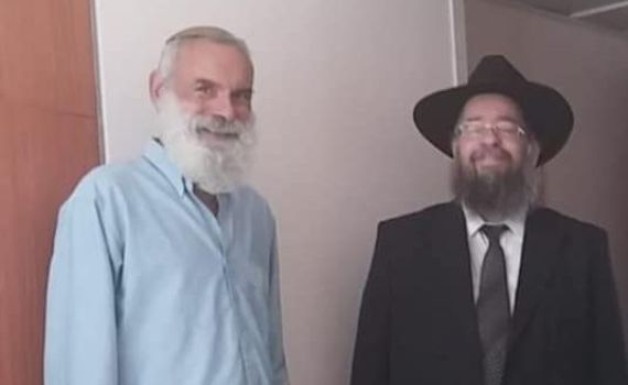 שני מלאכים בשמים: הקשר של הרב הבר והרב רונצקי