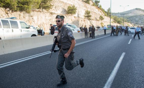 שער אפרים: שני חשודים ניסו לגנוב נשק מחייל ונעצרו