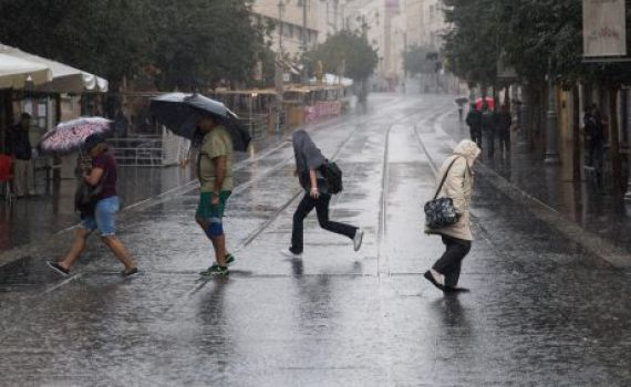 "אלפיס" מאחורינו: כמה גשם ירד כבר ברחבי הארץ?