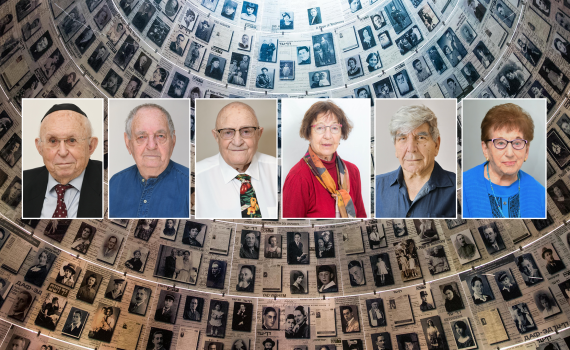 סיפורם של ששת מדליקי משואות הזיכרון ביד ושם