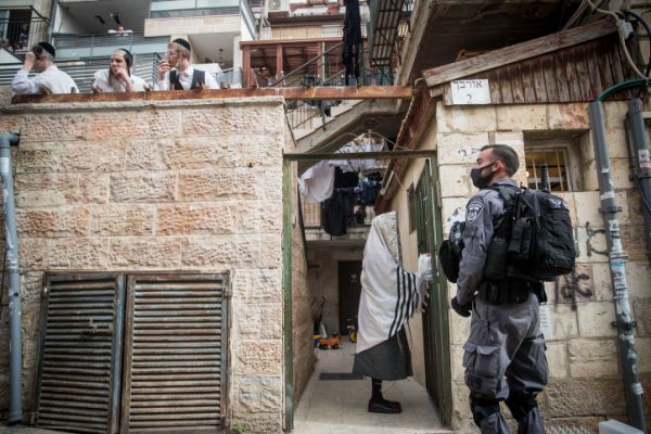 בשכונות חרדיות בירושלים אחוז הדבקה גבוה מבני ברק