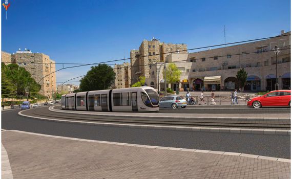 מנצלים את המצב לקדם את הרכבת הקלה בירושלים