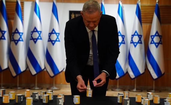  יו"ר הכנסת גנץ: "המדינה לא קמה בגלל השואה"