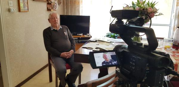 יום השואה בזום; ישעיהו דויטש בעדות מהבית