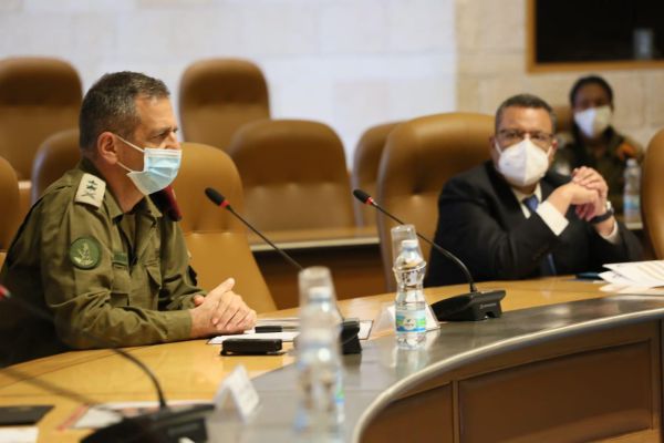 הרמטכ"ל הגיע לקבל סקירה על המצב בירושלים