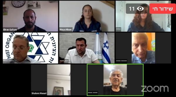 1500 בני אדם באזכרתו של לוחם האצ"ל ברוך מזרחי