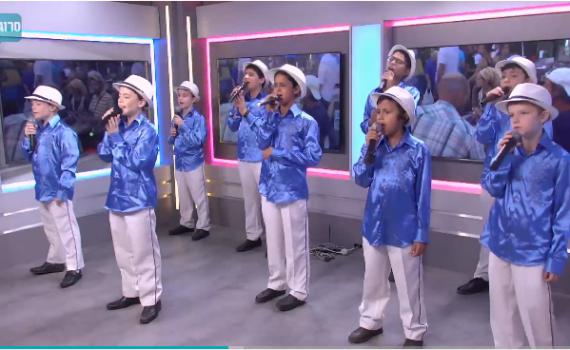 ריקודגלים באולפן: פרחי ירושלים בהופעה חגיגית.צפו