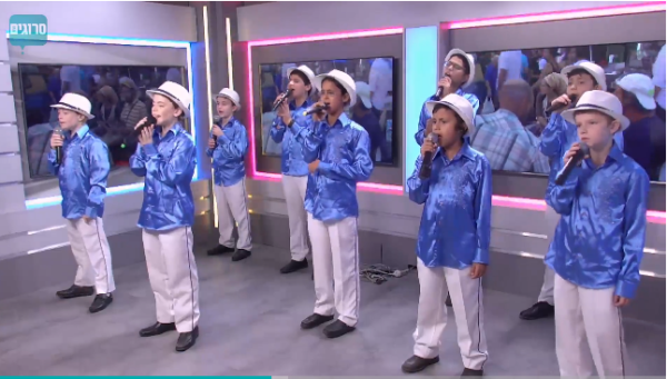ריקודגלים באולפן: פרחי ירושלים בהופעה חגיגית.צפו
