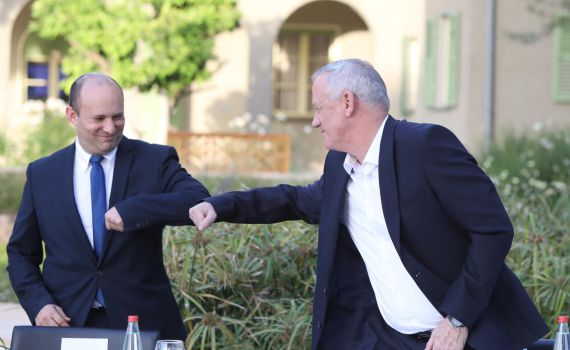 בנט בטקס פרידה: "מתחילת השנה לא נהרגו אזרחים"