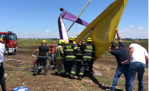 מטוס קל התרסק. 2 טייסים נספו