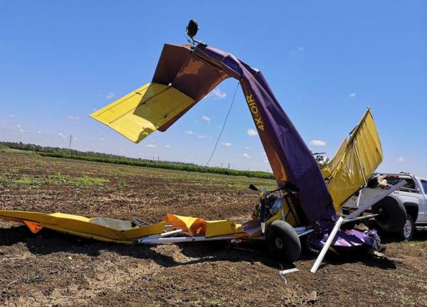 שי בן יצחק נהרג בהתרסקות מטוס, בנו נפצע קל